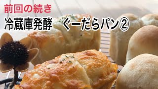 【冷蔵庫発酵】こねないパンの作り方がよくわかる　バターなし　ヘルシーな生地