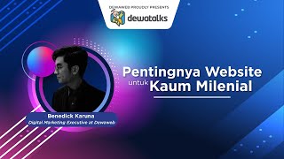 Dewatalks: Pentingnya Website Untuk Kaum Milenial