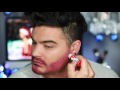 how to glitter beard diy makeup tutorial