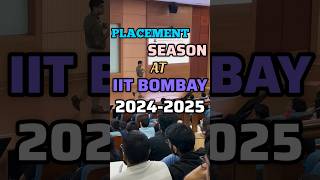 Placement Season Begins at IIT Bombay🤧 #iit #jee #placement #jeemains #motivation