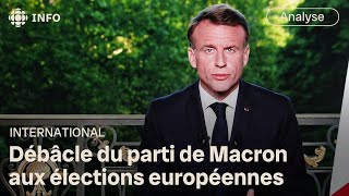Emmanuel Macron joue le tout pour le tout en déclenchant des élections