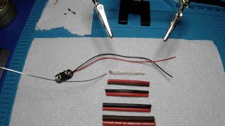 18 AWG to 10 AWG wire solder practice.