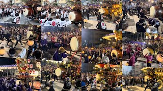 令和六年8月4日桑名石取祭 本楽 渡祭(渡祭始式.花車吉津屋町〜三十番羽衣まで)