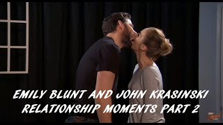 Emily Blunt and John Krasinski Relationship Moments Part 2