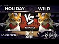 The Script 2 - Holiday (Fox) Vs. WiLD (Fox) - Smash Melee RR Pools - B3