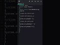 You Can Run this java Program And get Output. #shorts 🔥🔥  #learnjava .