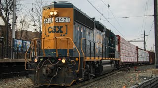 [RF] - Conrail SA-31 on the North Jersey Coast Line in February