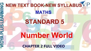 CLASS 5| MATHS |CHAPTER  2 |NUMBER WORLD |FULL VIDEO