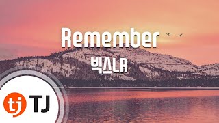 [TJ노래방] Remember - 빅스LR (Remember - VIXX LR) / TJ Karaoke