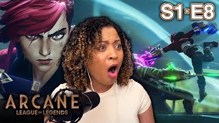 THE TEAM UP I DIDN'T SEE COMING! 😨 JAYCE \u0026 VI... WHAT A MESS! | Arcane Season 1 Episode 8 Reaction