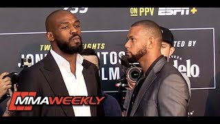 UFC 239 Face-Offs: It Got Tense   (Media Day)