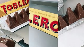 Big Toblerone Chocolate ASMR I Satisfying