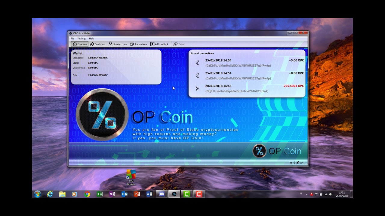 Opcoin Opc Coin Control Youtube