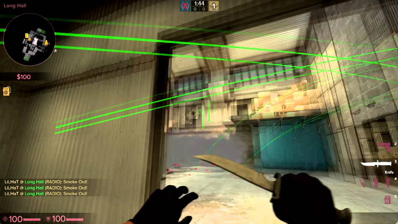 CSGO - B Site Strat (3 Smokes) On Cache - YouTube