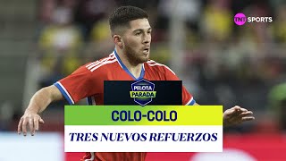 Colo-Colo anuncia tres nuevos refuerzos - Pelota Parada