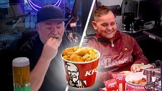Kyle & Teenage "Fatty" Noah Share A KFC Feast | KIIS1065, Kyle & Jackie O