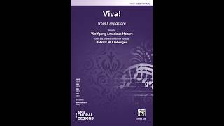 Viva! (SSA), Mozart / ed. and arr. Patrick M. Liebergen – Score & Sound
