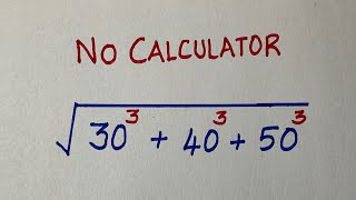 Nice Square root Simplification Problem | No Calculator Allowed | How to Solve ?