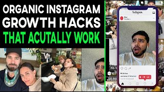 The Best Organic Instagram Growth Hacks 2019