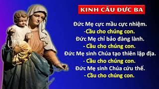 (CL) Kinh Cầu Đức Bà