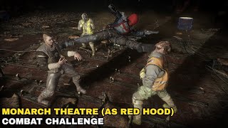 Batman: Arkham Knight - Monarch Theatre (as Red Hood) - Combat Challenge