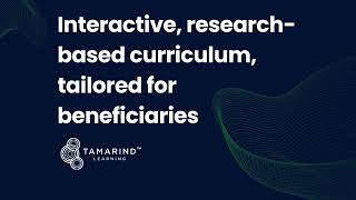 Introducing the Tamarind Learning education platform and Accredited Beneficiary Stewardship program