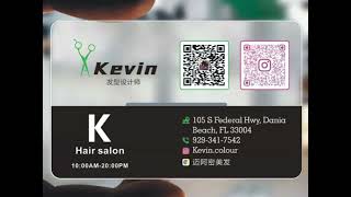 #迈阿密美发Kevin #Miami hair design·Kevin