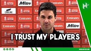 NEW STRIKER? I LOVE MY PLAYERS | Mikel Arteta | Arsenal 1-1 [PEN 3-5] Manchester United