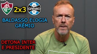 COMENTÁRIO FABIANO BALDASSO FLUMINENSE 2X3 GRÊMIO - GRÊMIO VICE CAMPEÃO