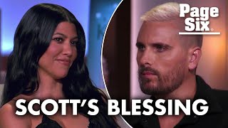 Scott Disick gives Kourtney Kardashian and Travis Barker his blessing | Page Six Celebrity News
