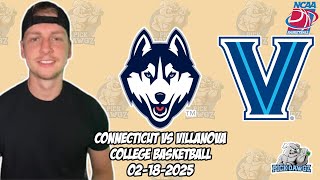 Villanova vs UConn 2/18/25 Free College Basketball Picks and Predictions | NCAAB Pick