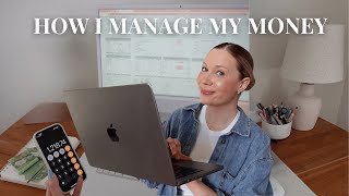 How I manage my money 💸 budget system, payday routine, savings, credit cards \u0026 more!