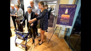 Temple Israel remembers Kristallnacht, The Night of Broken Glass on Nov. 7, 2018.