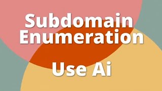 gathering sub-domain real target use subfinder use ai | 03