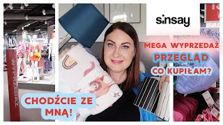 HAUL SINSAY- MEGA WYPRZEDAŻE!CO KUPIŁAM?PRZEGLĄD SKLEPU!