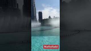 Dubai Fountain Show at Burj Khalifa #dubai #fountain #burjkhalifa