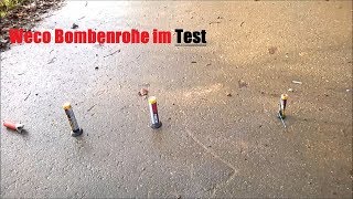 Weco Bombenrohre im Test | Weco Feuerwerk #xTheNuke