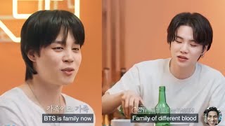 BTS is Family Now - Jimin and Suga on Suchwita