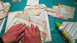 Envelope file folder/journal Tutorial part 2