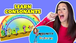 Learn How to Read Favorite Letter Children's Song by Patty Shukla | Consonant B D P T V Phonics