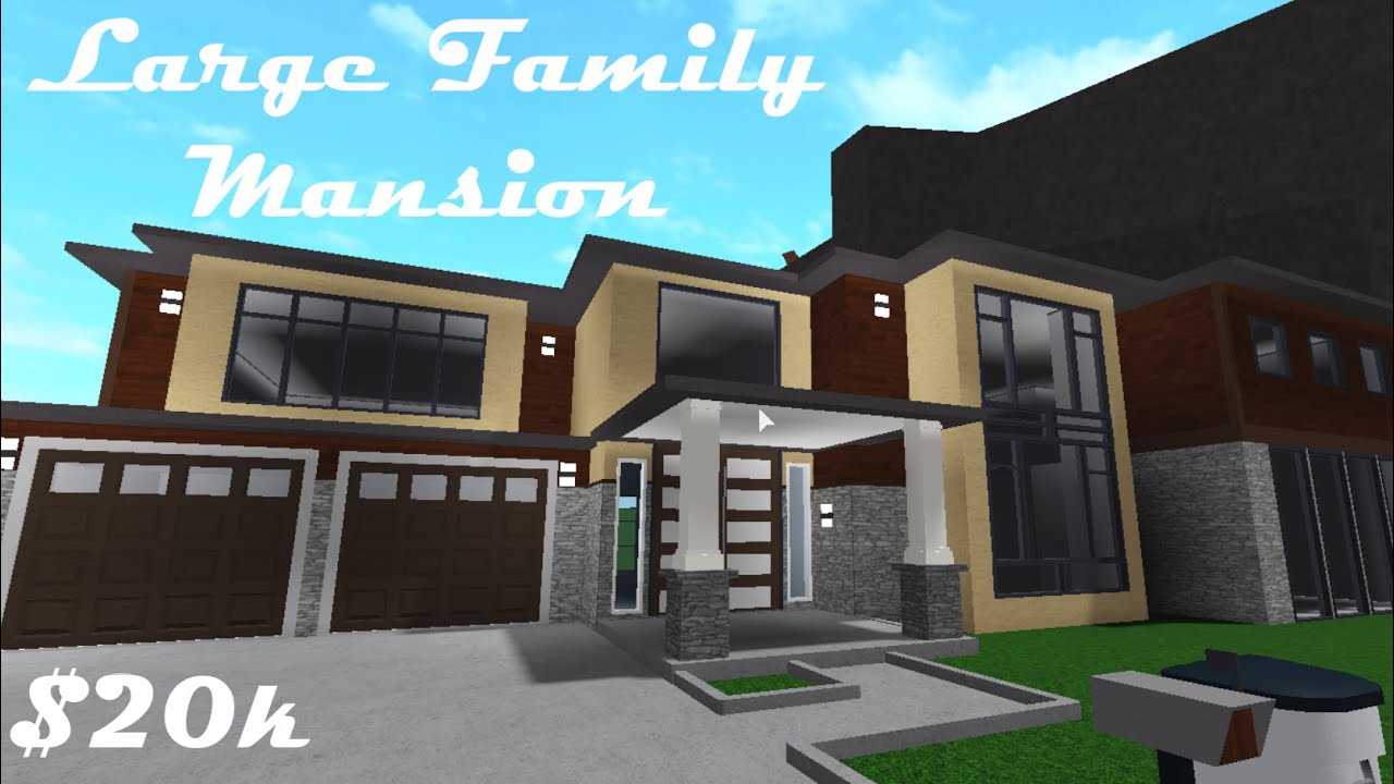 Roblox Bloxburg Modern House 20K