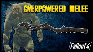 Fallout 4 - Ancient Behemoth One Hit Melee Kill