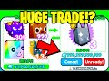 INSANE TRADE for 10 TRILLION GEMS in Pet Simulator X