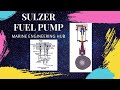 FUEL PUMP|SULZER FUEL PUMP| HOW IT WORK|