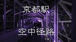 【軽やかなスキップでGO！】京都駅ビル内の穴場　クリスマスにオススメの空中径路（京都府京都市）