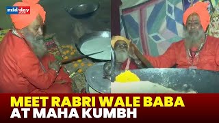 Maha Kumbh 2025: Rabri Wale Baba prepares and distributes Rabri at Mahakumbh 2025