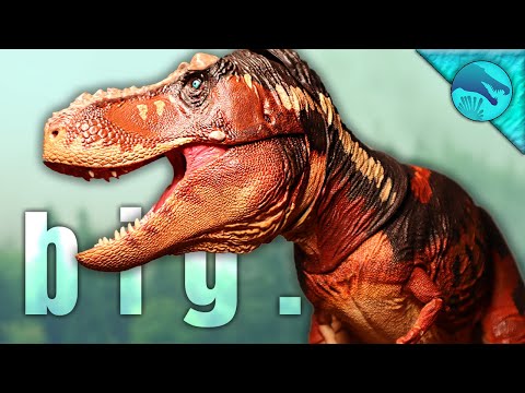 Is the BIGGEST T. rex worth it? Mesozoic Beasts Review 1/18 Tyrannosaurus