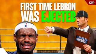 The FIRST Time LeBron James Was EJECTED | Clutch #Shorts