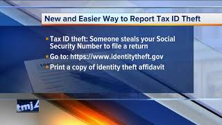 New and easier way to report tax identity theft