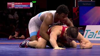 BRONZE FS - 74 kg: A. GULAEV (SVK) v. F. CHAMIZO MARQ (ITA)